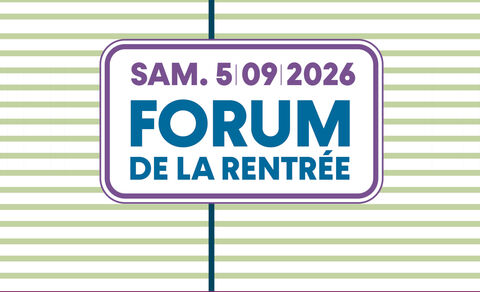 Le Forum de la rentrée approche !