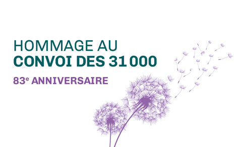 Commémoration du 83e anniversaire du convoi des 31 000